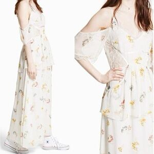 Free People Magnolia Floral Maxi Dress (Size 2)